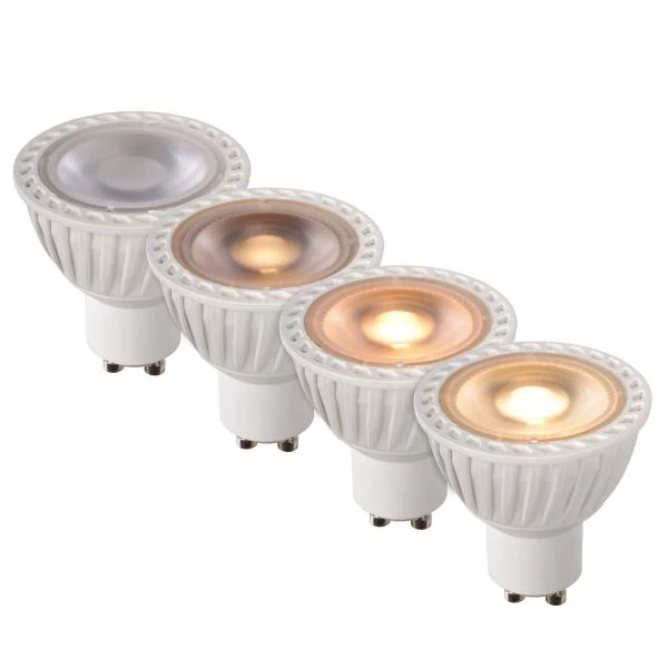 Lucide MR16 - Ampoule led - Ø 5 cm - LED Dim to warm - GU10 - 1x5W 2200K/3000K - Blanc - détail 1